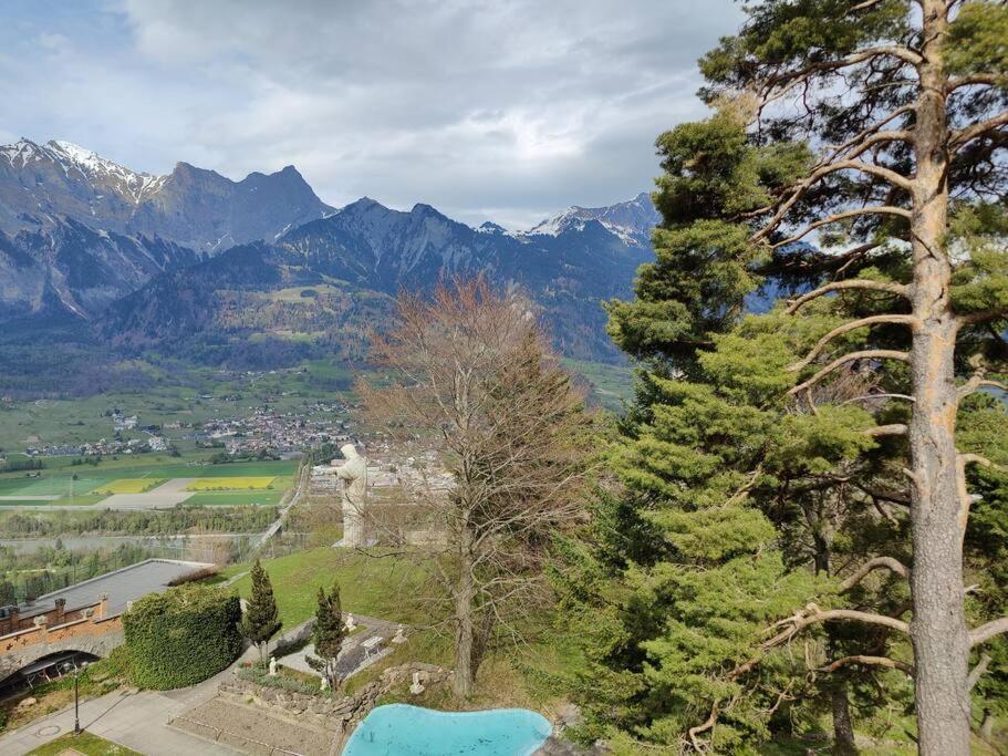 Grosse 2 Zimmer Wohnung Mit Terrasse Bad Ragaz Exteriör bild